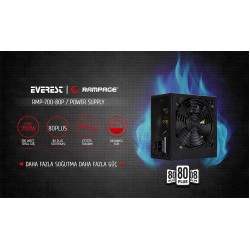 RAMPAGE 700WATT POWER SUPPLY 80 PLUS