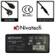 Nivatech BC 921 AC/DC LAPTOP POWER SUPPLY 18,5V 3,5A (4,8*1,7mm) For HP SARI Nivatech BC 921 AC/DC LAPTOP POWER SUPPLY 18,5V 3,5A (4,8*1,7mm) For HP SARI