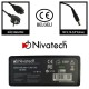 Nivatech BC 951 AC/DC LAPTOP POWER SUPPLY 19V 2,1A (5,5*3,0mm) For SAMSUNG Nivatech BC 951 AC/DC LAPTOP POWER SUPPLY 19V 2,1A (5,5*3,0mm) For SAMSUNG