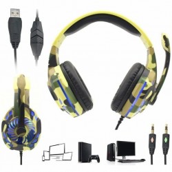 KOMC G-305 IŞIKLI OYUNCU KULAKLIK KOMC G-305 IŞIKLI OYUNCU KULAKLIK