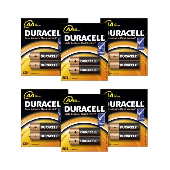 DURACELL AA KALEM KARTELA PİL 12 Lİ
