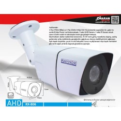 RAYNOX XM-806 2 MP 3,6 M LENS 42 LEDLİ RAYNOX XM-806 2 MP 3,6 M LENS 42 LEDLİ