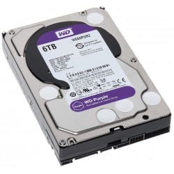 WD6 TB 3,5" 5900 RPM 64 MB 7/24 WD60PURZ