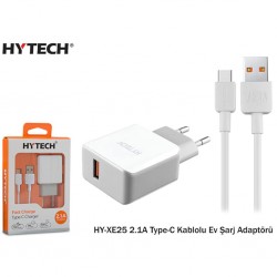 Hytech HY-XE25 2.1A Type-C Kablolu Ev Şarj Adaptörü