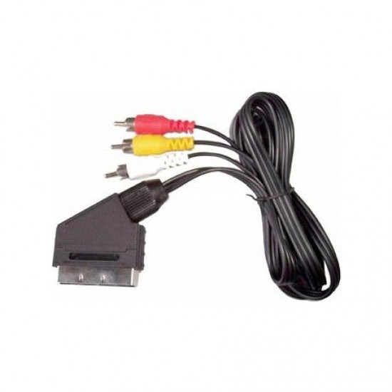 ROSE SCART 3 RCA 1,2 MT  RC-04