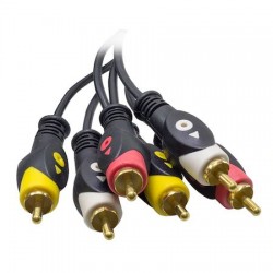 ROSE RC-26 3 RCA+3RCA 1,5 MAVİ 24K GOLD