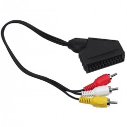 ROSE EC-40 SCART 3 RCA 1.2 MT ROSE EC-40 SCART 3 RCA 1.2 MT