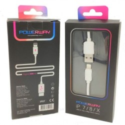 POWERWAY IP07 İPHONE 2000 AMPER KABLO POWERWAY IP07 İPHONE 2000 AMPER KABLO